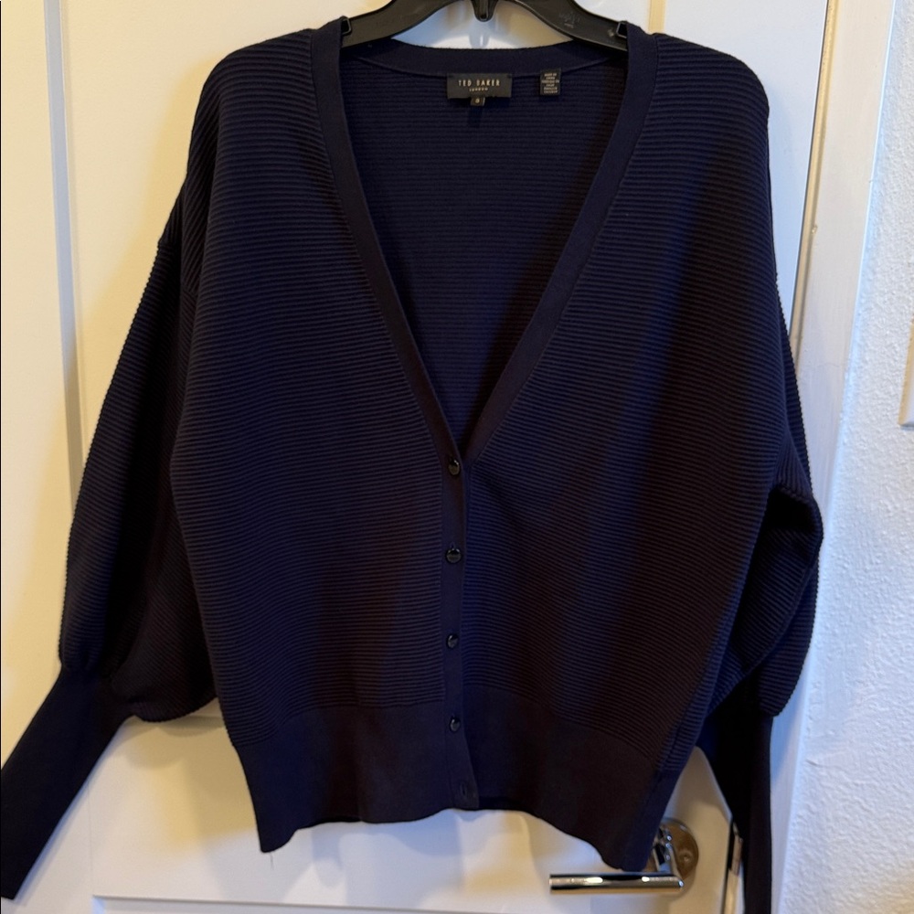 Ted Baker London Navy Cardigan